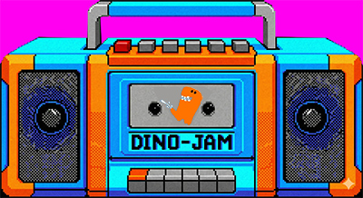 Pixel Boombox